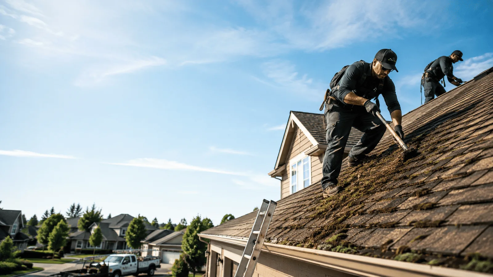 Roof Moss Removal in Quinnesec, MI near me